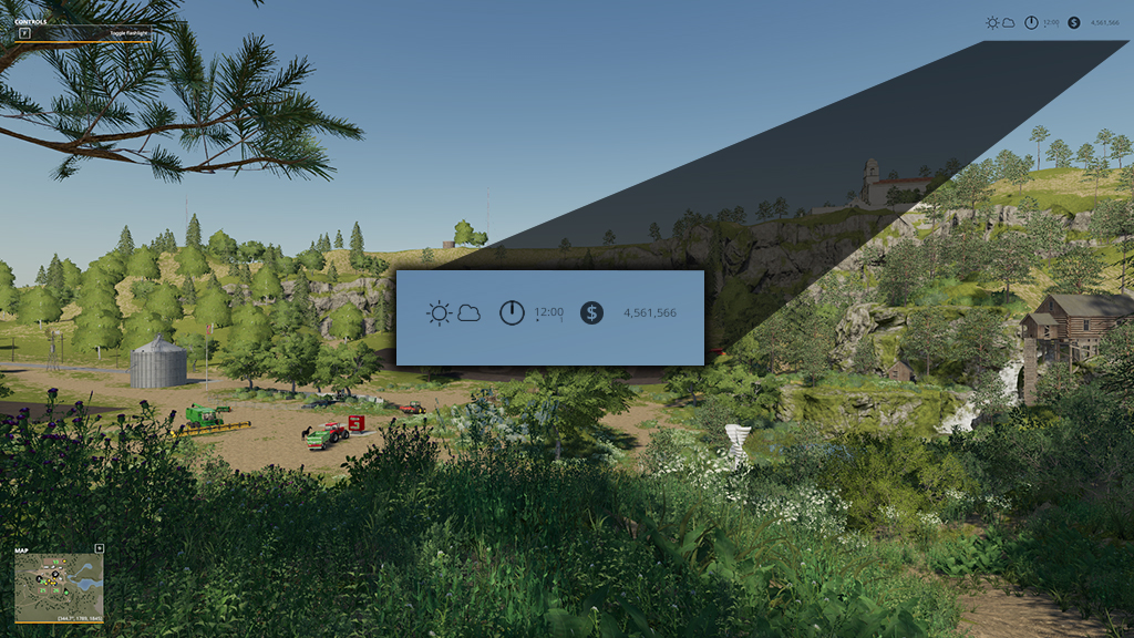 FS19 HUD Smart Shade