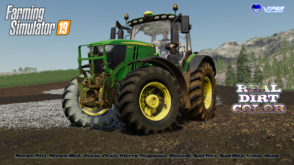 FS19 Real Dirt Color